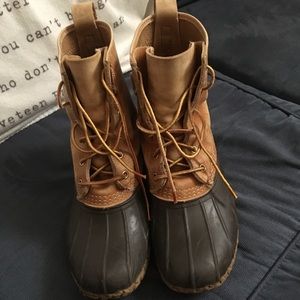 LL Bean duck boots